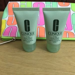3/$16 Clinique 7 day scrub cream 2 pieces
